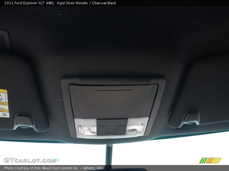 Ingot Silver Metallic / Charcoal Black 2011 Ford Explorer XLT 4WD