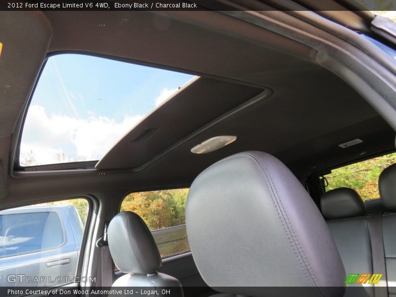 Ebony Black / Charcoal Black 2012 Ford Escape Limited V6 4WD