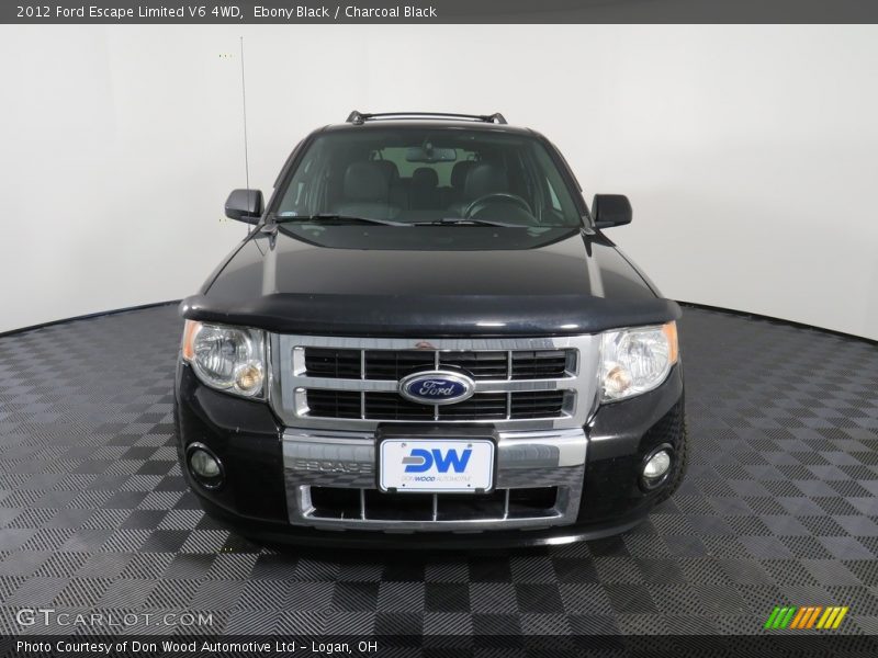 Ebony Black / Charcoal Black 2012 Ford Escape Limited V6 4WD