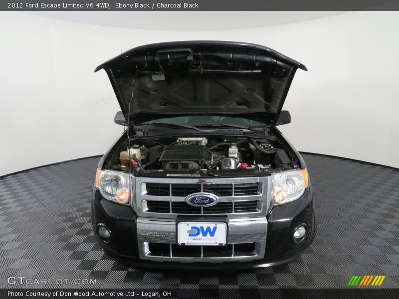 Ebony Black / Charcoal Black 2012 Ford Escape Limited V6 4WD