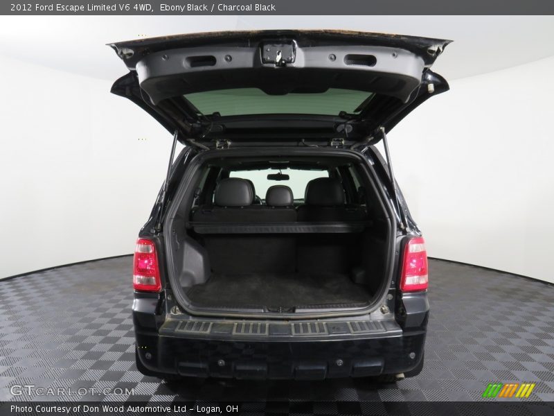 Ebony Black / Charcoal Black 2012 Ford Escape Limited V6 4WD