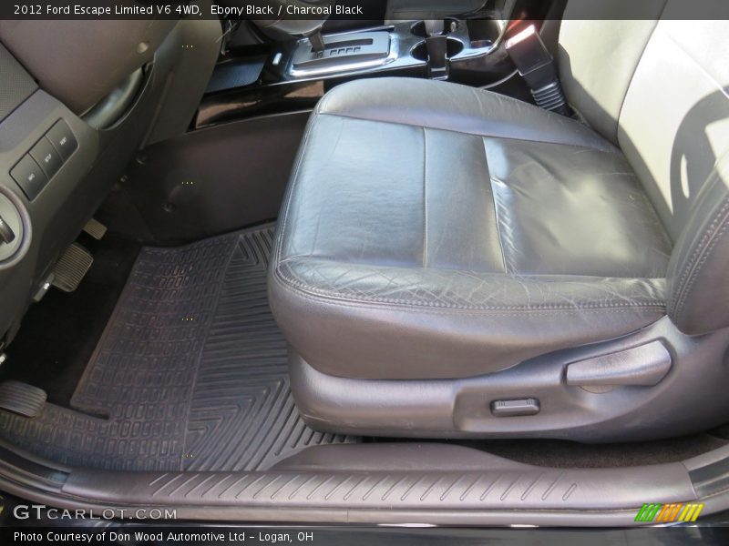 Ebony Black / Charcoal Black 2012 Ford Escape Limited V6 4WD