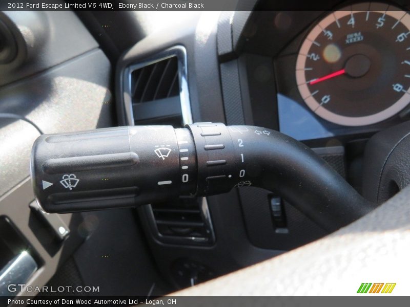 Ebony Black / Charcoal Black 2012 Ford Escape Limited V6 4WD