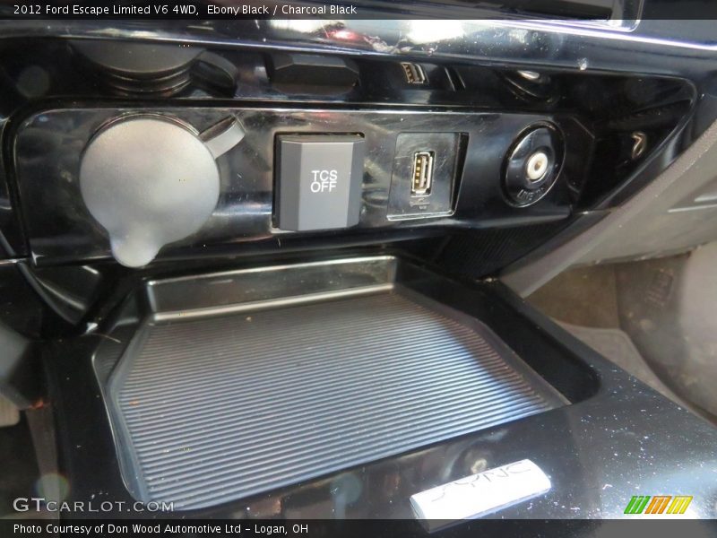 Ebony Black / Charcoal Black 2012 Ford Escape Limited V6 4WD