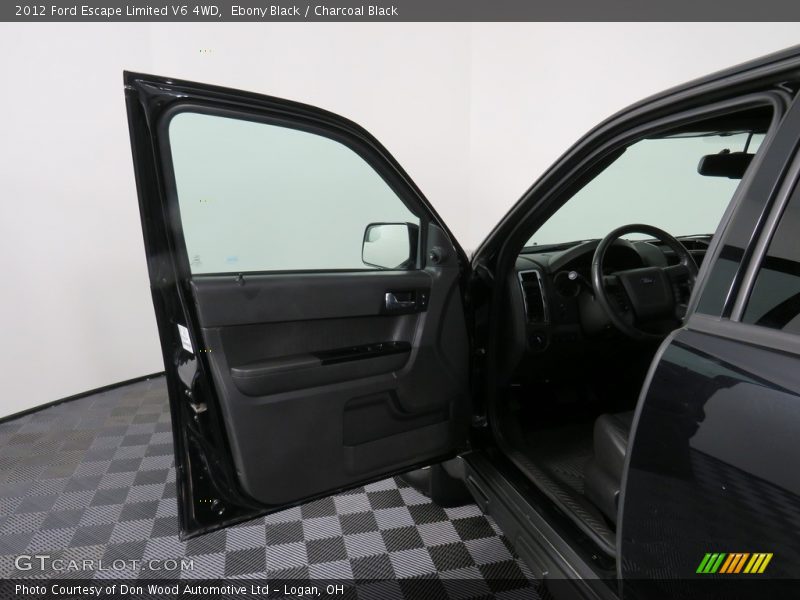 Ebony Black / Charcoal Black 2012 Ford Escape Limited V6 4WD