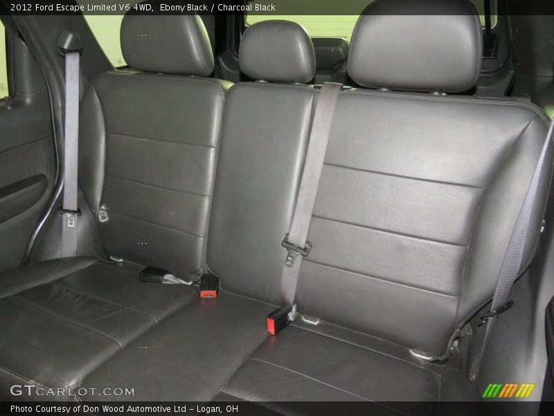 Ebony Black / Charcoal Black 2012 Ford Escape Limited V6 4WD