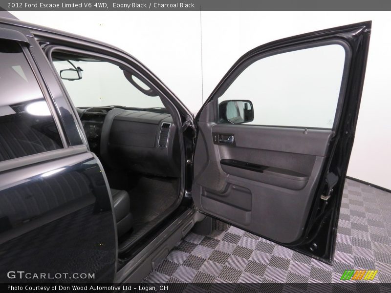 Ebony Black / Charcoal Black 2012 Ford Escape Limited V6 4WD
