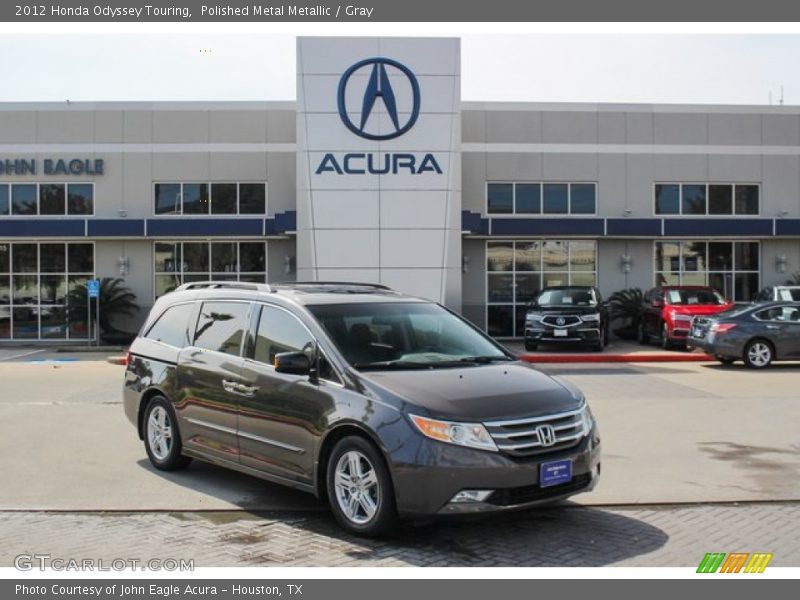 Polished Metal Metallic / Gray 2012 Honda Odyssey Touring