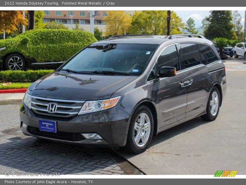 Polished Metal Metallic / Gray 2012 Honda Odyssey Touring