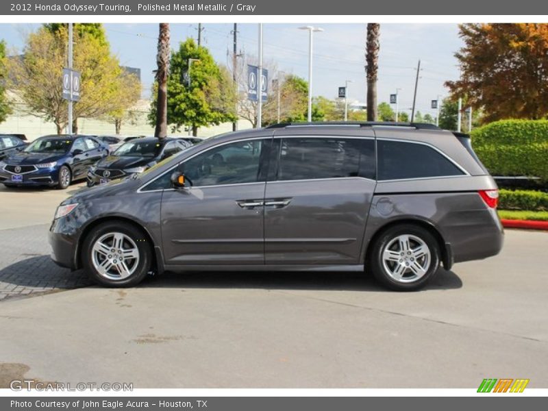 Polished Metal Metallic / Gray 2012 Honda Odyssey Touring