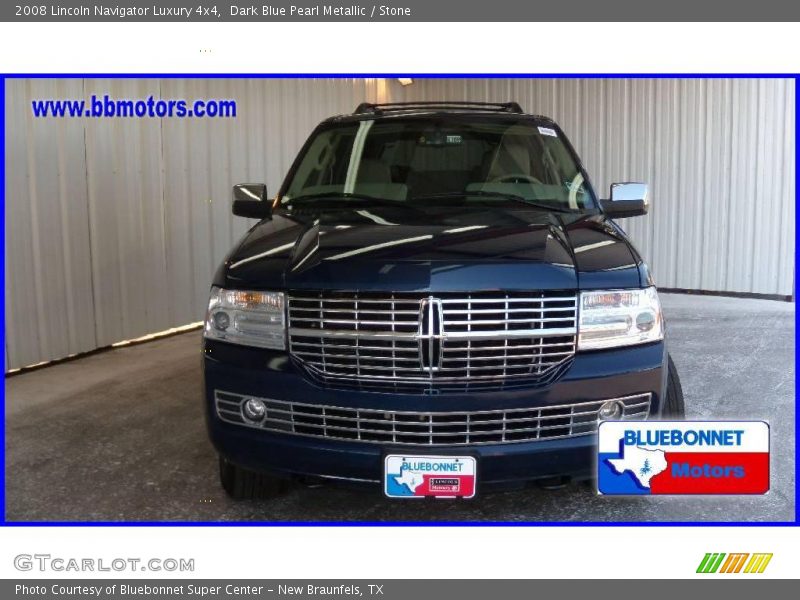 Dark Blue Pearl Metallic / Stone 2008 Lincoln Navigator Luxury 4x4