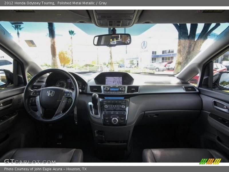 Polished Metal Metallic / Gray 2012 Honda Odyssey Touring
