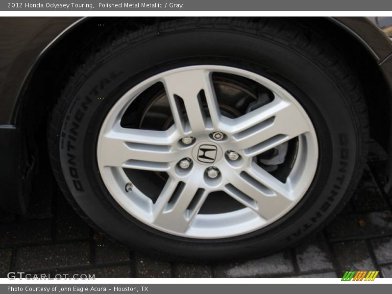 Polished Metal Metallic / Gray 2012 Honda Odyssey Touring