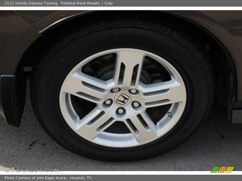 Polished Metal Metallic / Gray 2012 Honda Odyssey Touring