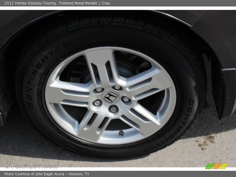 Polished Metal Metallic / Gray 2012 Honda Odyssey Touring