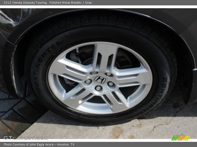 Polished Metal Metallic / Gray 2012 Honda Odyssey Touring