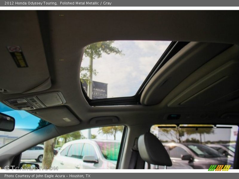 Polished Metal Metallic / Gray 2012 Honda Odyssey Touring