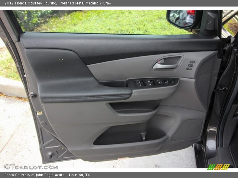 Polished Metal Metallic / Gray 2012 Honda Odyssey Touring