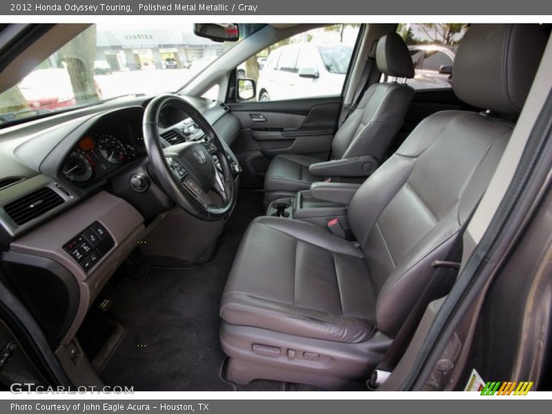 Polished Metal Metallic / Gray 2012 Honda Odyssey Touring