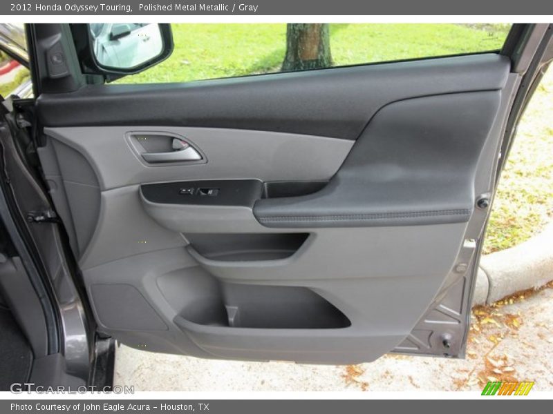 Polished Metal Metallic / Gray 2012 Honda Odyssey Touring
