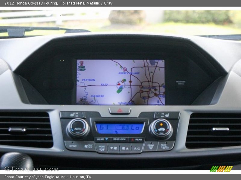 Polished Metal Metallic / Gray 2012 Honda Odyssey Touring