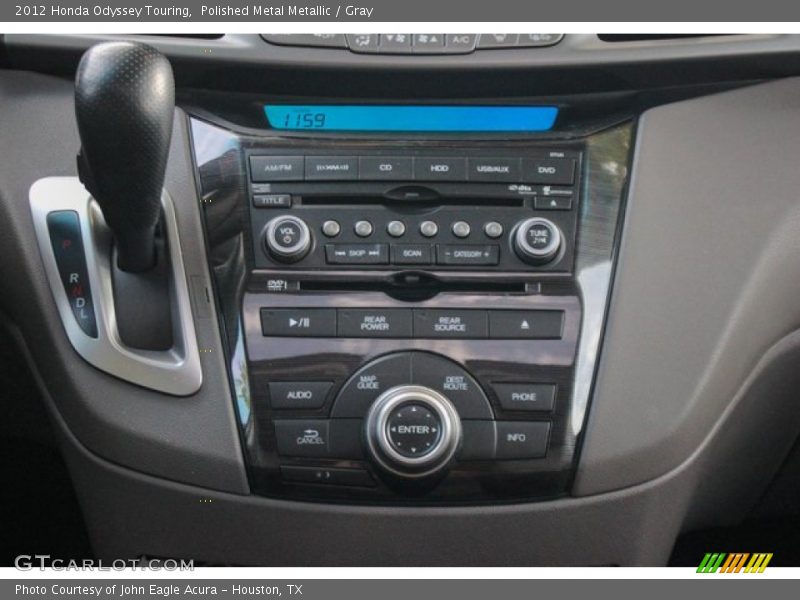 Polished Metal Metallic / Gray 2012 Honda Odyssey Touring
