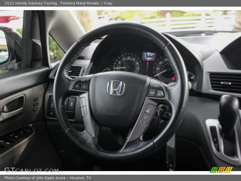 Polished Metal Metallic / Gray 2012 Honda Odyssey Touring