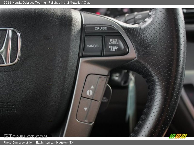 Polished Metal Metallic / Gray 2012 Honda Odyssey Touring