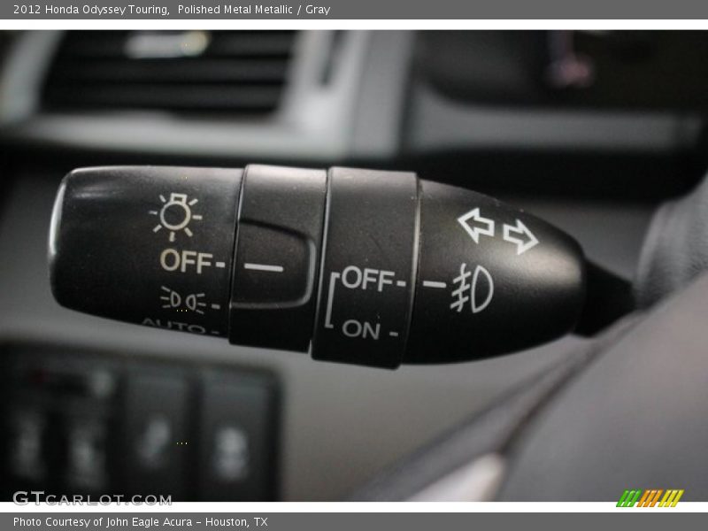 Polished Metal Metallic / Gray 2012 Honda Odyssey Touring