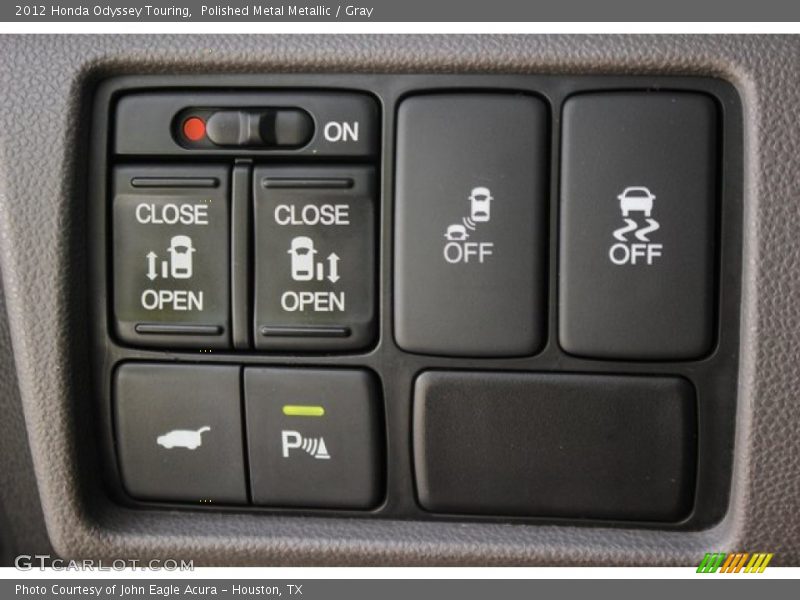 Polished Metal Metallic / Gray 2012 Honda Odyssey Touring