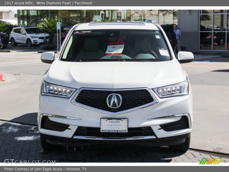White Diamond Pearl / Parchment 2017 Acura MDX