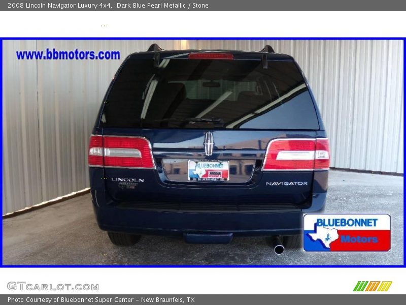 Dark Blue Pearl Metallic / Stone 2008 Lincoln Navigator Luxury 4x4