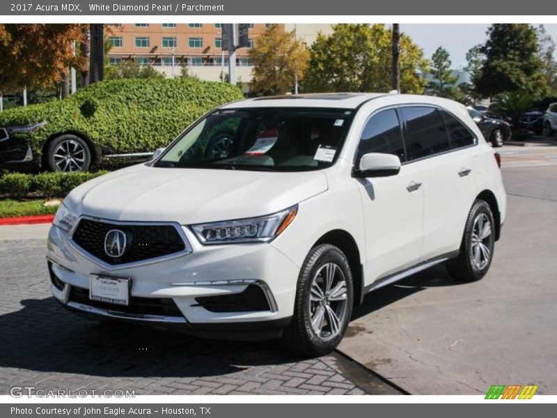 White Diamond Pearl / Parchment 2017 Acura MDX