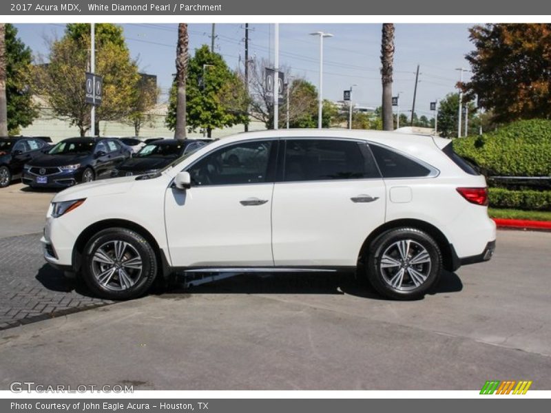 White Diamond Pearl / Parchment 2017 Acura MDX
