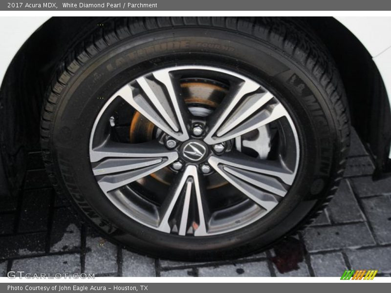 White Diamond Pearl / Parchment 2017 Acura MDX