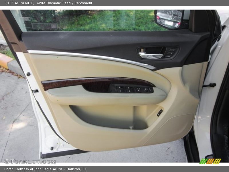 White Diamond Pearl / Parchment 2017 Acura MDX
