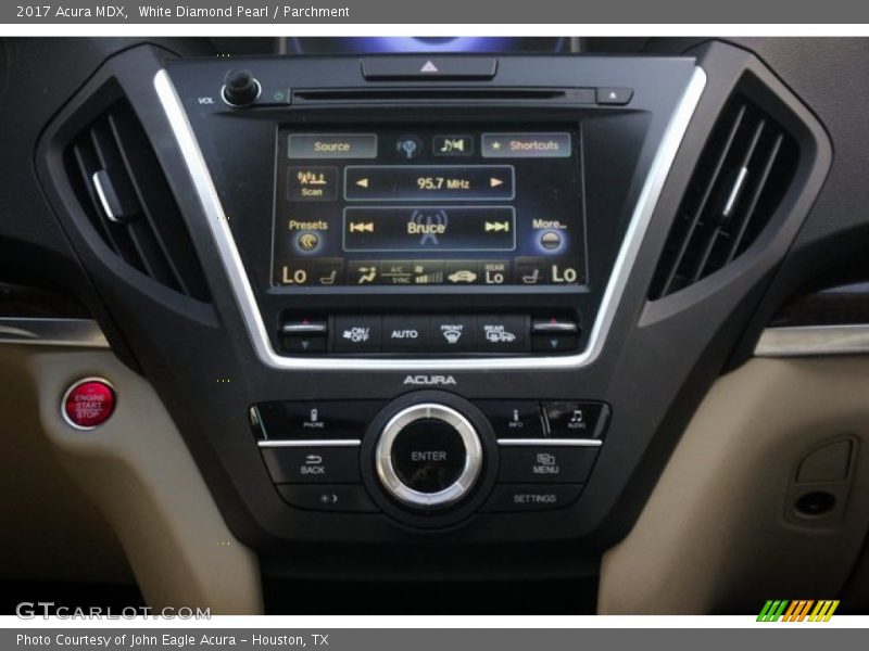 White Diamond Pearl / Parchment 2017 Acura MDX
