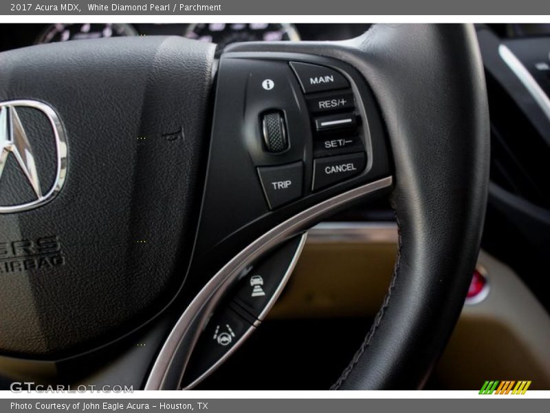 White Diamond Pearl / Parchment 2017 Acura MDX