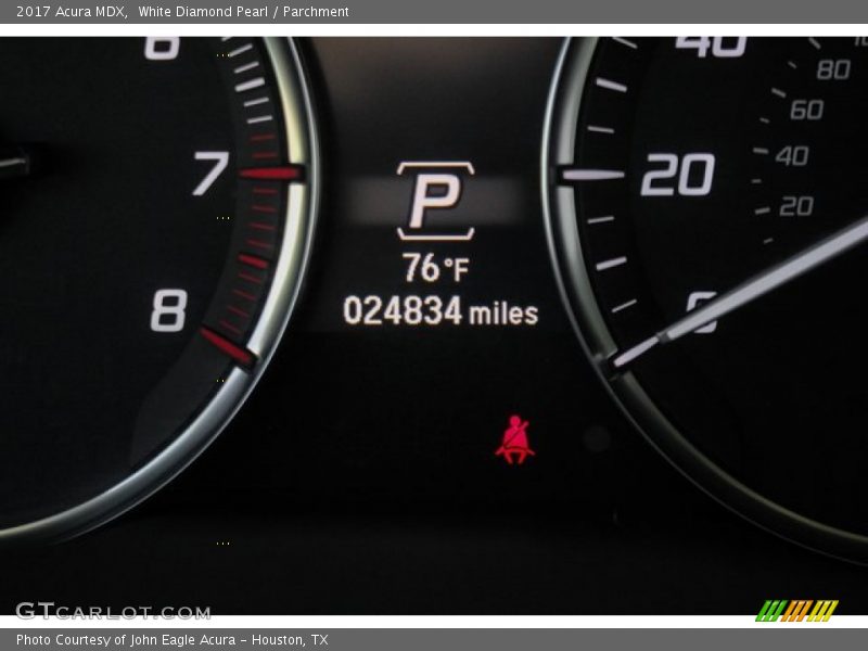 White Diamond Pearl / Parchment 2017 Acura MDX