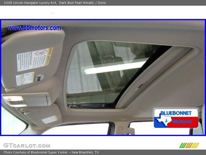 Dark Blue Pearl Metallic / Stone 2008 Lincoln Navigator Luxury 4x4