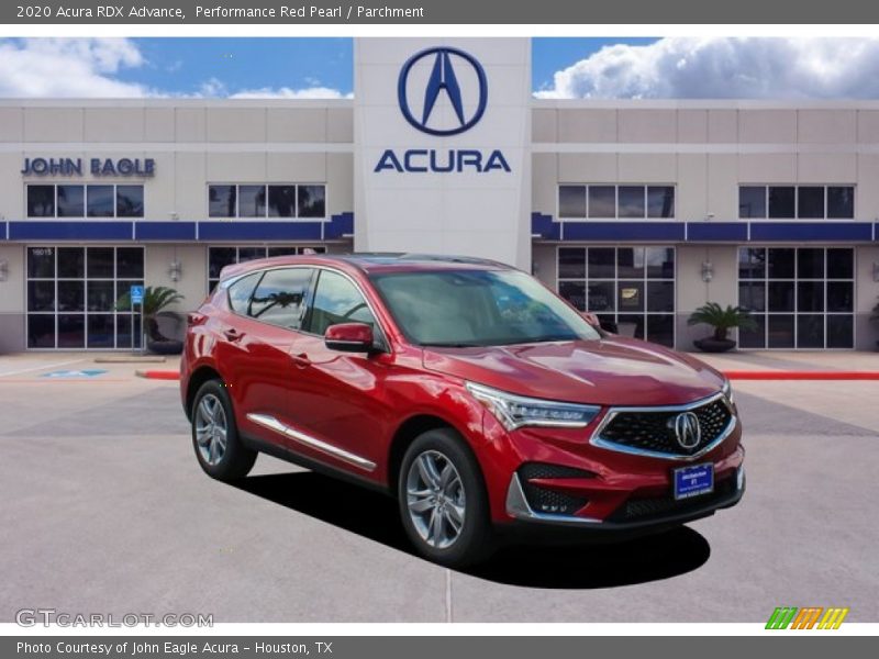 Performance Red Pearl / Parchment 2020 Acura RDX Advance