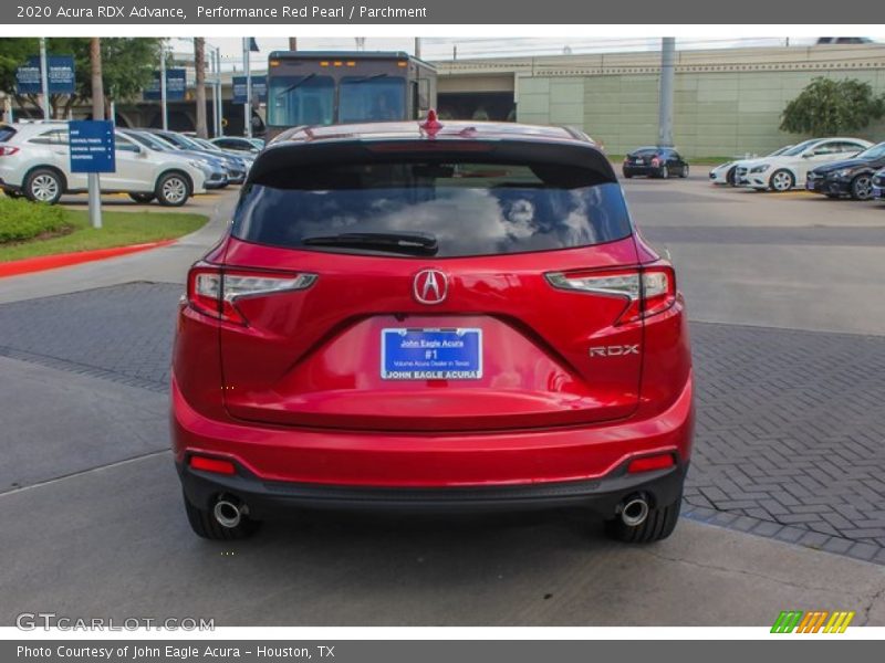 Performance Red Pearl / Parchment 2020 Acura RDX Advance