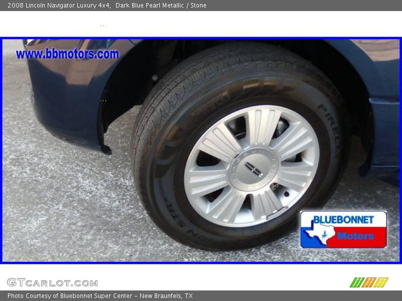 Dark Blue Pearl Metallic / Stone 2008 Lincoln Navigator Luxury 4x4