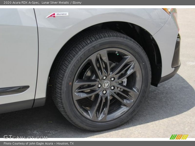 Lunar Silver Metallic / Ebony 2020 Acura RDX A-Spec