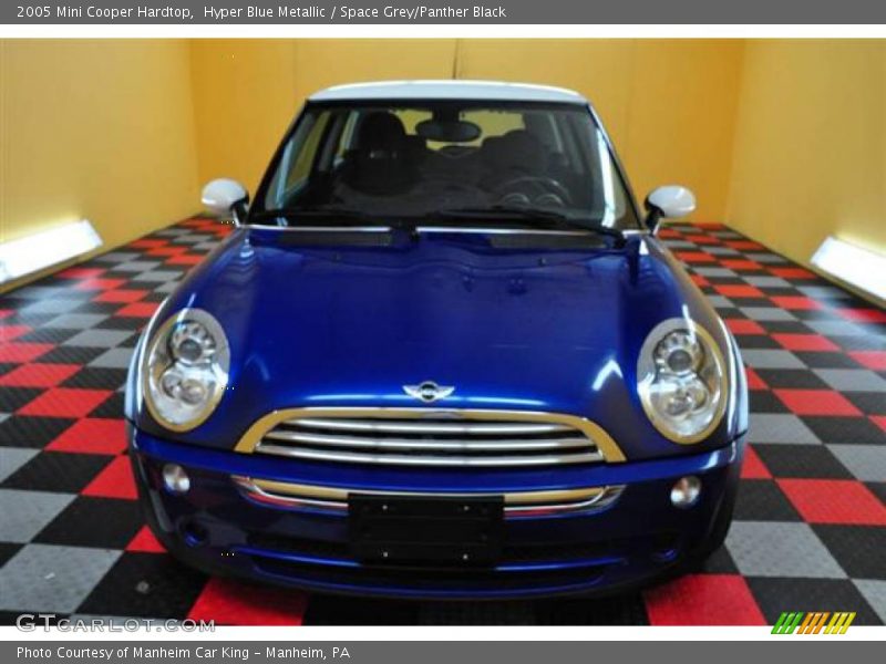 Hyper Blue Metallic / Space Grey/Panther Black 2005 Mini Cooper Hardtop