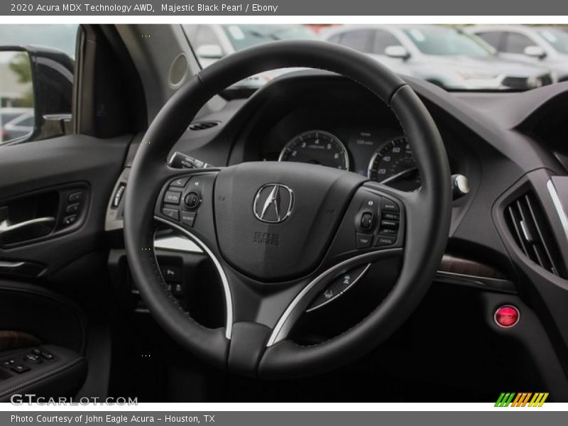 Majestic Black Pearl / Ebony 2020 Acura MDX Technology AWD