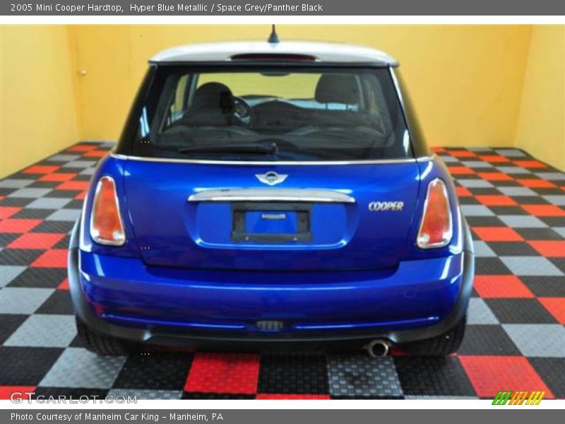 Hyper Blue Metallic / Space Grey/Panther Black 2005 Mini Cooper Hardtop