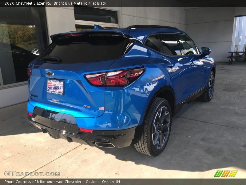 Bright Blue Metallic / Jet Black 2020 Chevrolet Blazer RS