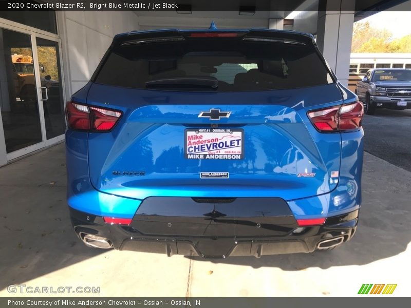 Bright Blue Metallic / Jet Black 2020 Chevrolet Blazer RS