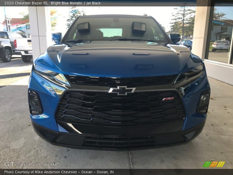 Bright Blue Metallic / Jet Black 2020 Chevrolet Blazer RS